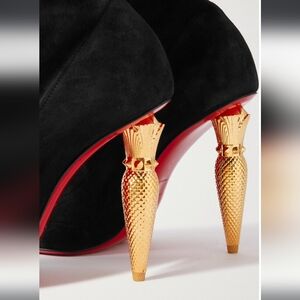 Christian Louboutin Over Knee Suede Boots Size 40